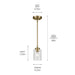 Kichler 44032 Winslow 1-lt Mini Pendant