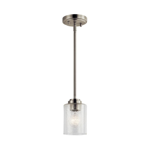 Kichler 44032 Winslow 1-lt Mini Pendant-Brushed Nickel
