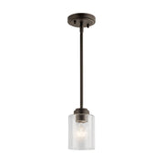 Kichler 44032 Winslow 1-lt Mini Pendant-Olde Bronze