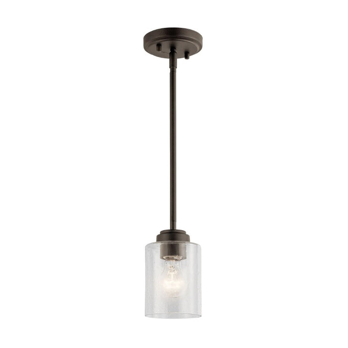 Kichler 44032 Winslow 1-lt Mini Pendant-Olde Bronze