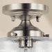 Kichler 44033 Winslow 1-lt 9" Semi Flush-Brushed Nickel