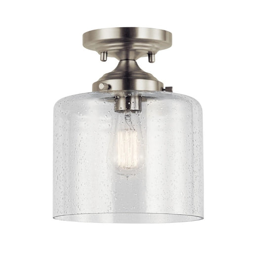 Kichler 44033 Winslow 1-lt 9" Semi Flush-Brushed Nickel