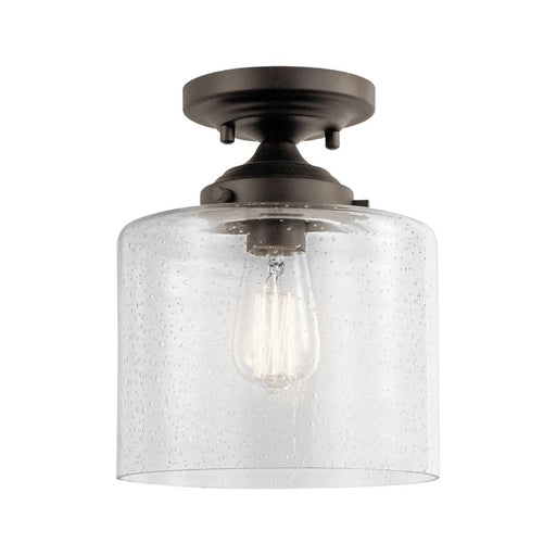 Kichler 44033 Winslow 1-lt 9" Semi Flush-Olde Bronze