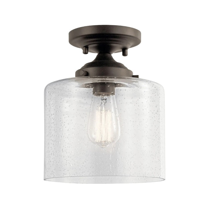 Kichler 44033 Winslow 1-lt 9" Semi Flush-Olde Bronze