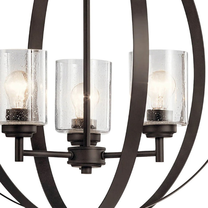 Kichler 44034 Winslow 3-lt 25" Chandelier