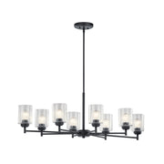 Kichler 44035 Winslow 8-lt 44" Chandelier-Black