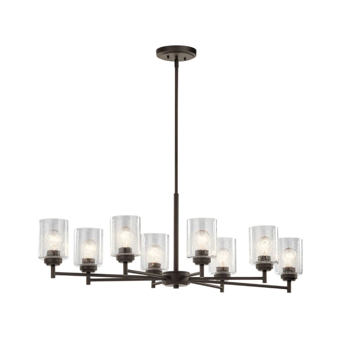 Kichler 44035 Winslow 8-lt 44" Chandelier-Olde Bronze