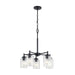 Kichler 44030 Winslow 5-lt 20" Chandelier-Black
