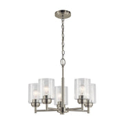 Kichler 44030 Winslow 5-lt 20" Chandelier-Brushed Nickel