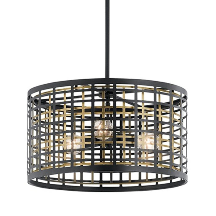 Kichler 44075 Aldergate 3-lt 18" Pendant/Semi Flush