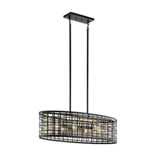 Kichler 44077 Aldergate 6-lt 38" Oval Chandelier