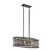 Kichler 44077 Aldergate 6-lt 38" Oval Chandelier