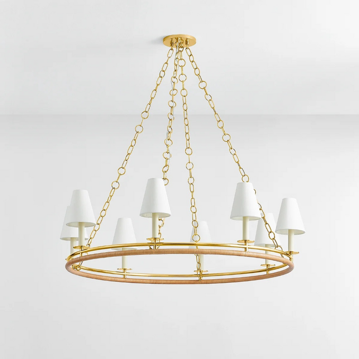 Hudson Valley 4408 Swanton 8-lt 43" Chandelier