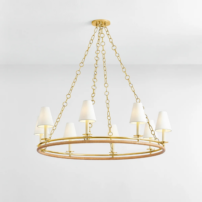 Hudson Valley 4408 Swanton 8-lt 43" Chandelier