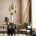 Arteriors 44081 Noreen 1-lt 10" Pendant
