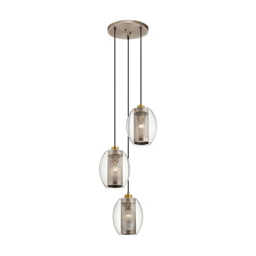 Kichler 44103 Asher 3-lt 17" Pendant