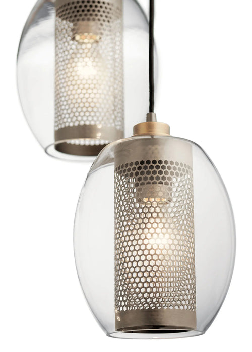 Kichler 44103 Asher 3-lt 17" Pendant