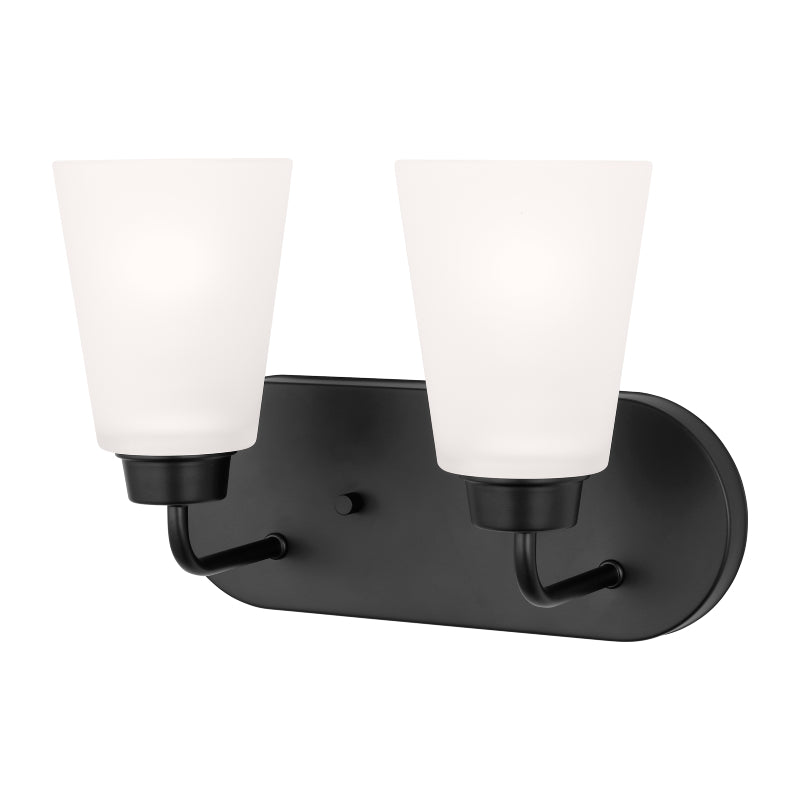 Generation 4415202EN3 Kerrville 2-lt 12" LED Wall/Bath Light