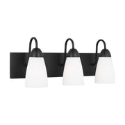 Generation 4420203EN3 Seville 3-lt 21" LED Wall/Bath Light - Midnight Black