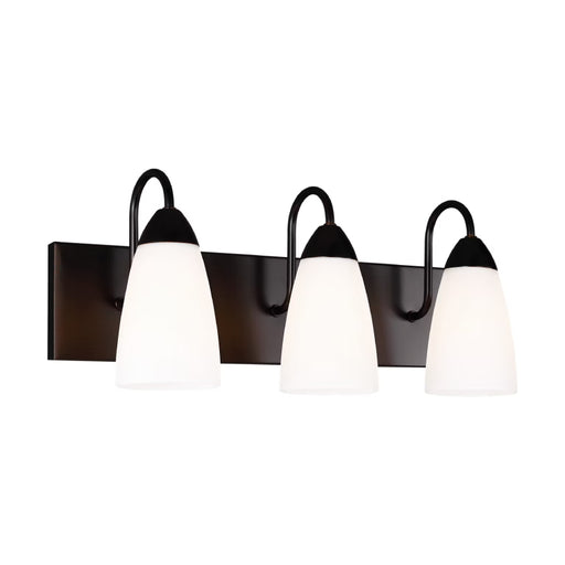 Generation 4420203 Seville 3-lt 21" Wall/Bath Light - Bronze