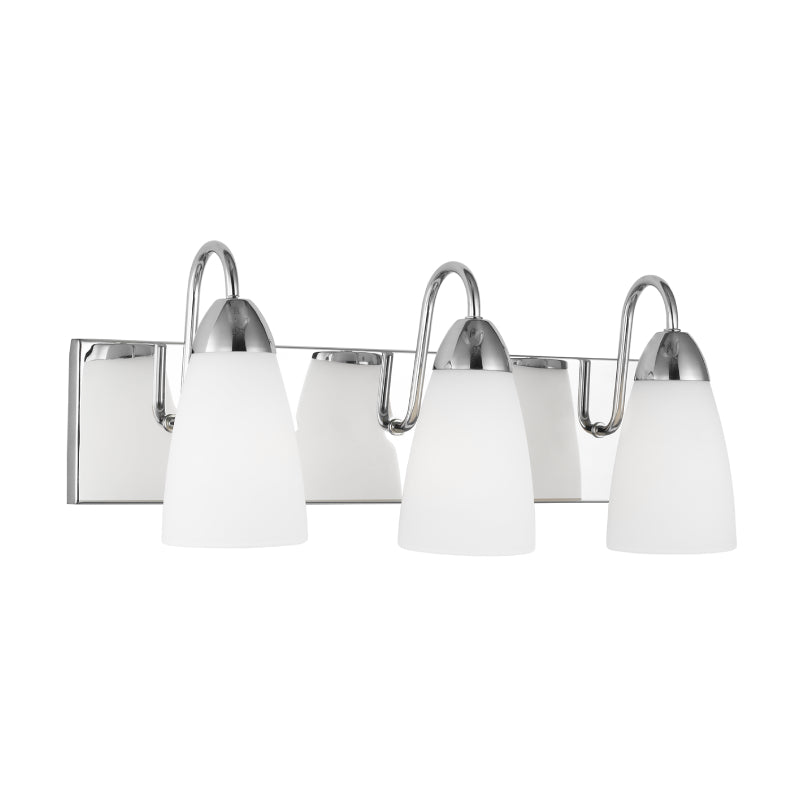 Generation 4420203EN3 Seville 3-lt 21" LED Wall/Bath Light - Chrome