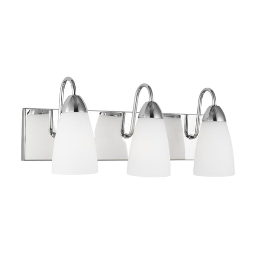 Generation 4420203EN3 Seville 3-lt 21" LED Wall/Bath Light - Chrome