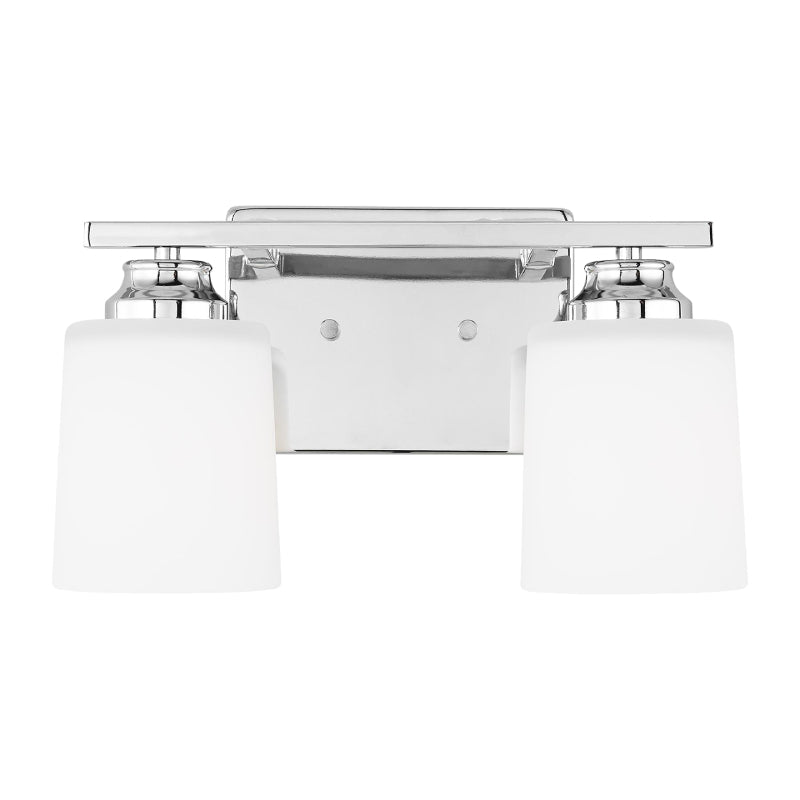 Generation 4420902 Vinton 2-lt 13" Wall/Bath Light - Chrome