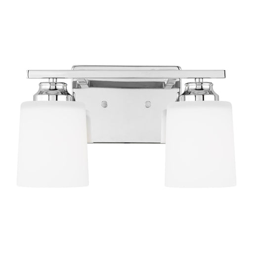 Generation 4420902EN3 Vinton 2-lt 13" LED Wall/Bath Light - Chrome