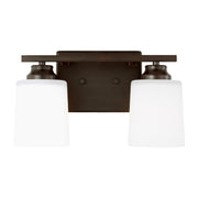 Generation 4420902 Vinton 2-lt 13" Wall/Bath Light - Bronze