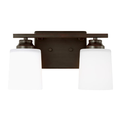 Generation 4420902 Vinton 2-lt 13" Wall/Bath Light - Bronze