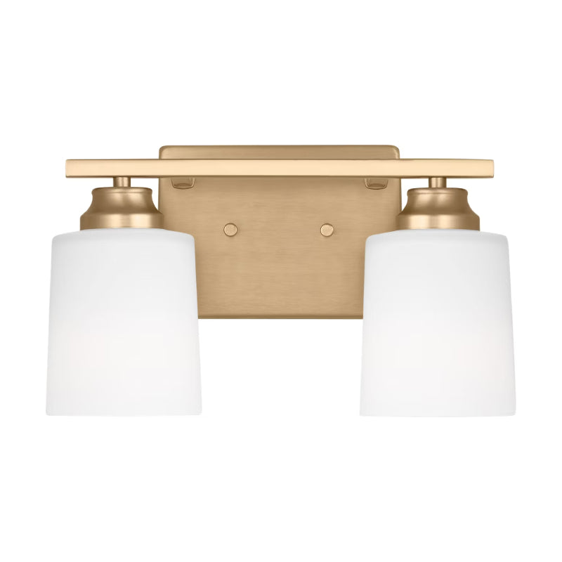 Generation 4420902 Vinton 2-lt 13" Wall/Bath Light - Satin Brass