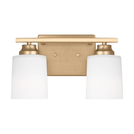Generation 4420902 Vinton 2-lt 13" Wall/Bath Light - Satin Brass