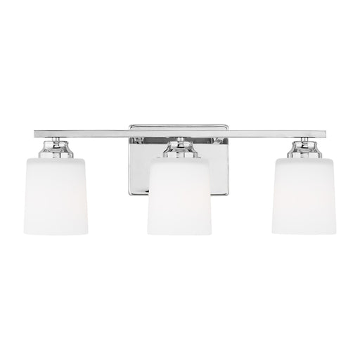 Generation 4420903EN3 Vinton 3-lt 21" LED Wall/Bath Light - Chrome