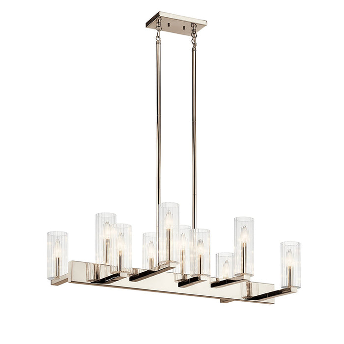 Kichler 44316 Cleara 10-lt 37" Linear Chandelier