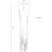 Arteriors 44324 Yale 1-lt 45" Tall Large Wall Sconce