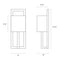 Sonneman 4441 Linea 1-lt 14" Tall Sconce