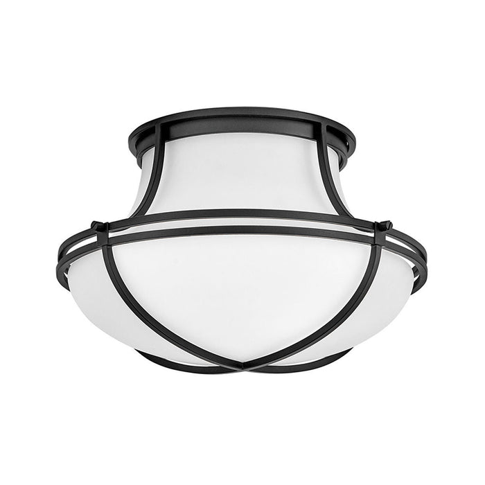 Hinkley 44491 Saddler 3-lt 15" LED Flush Mount