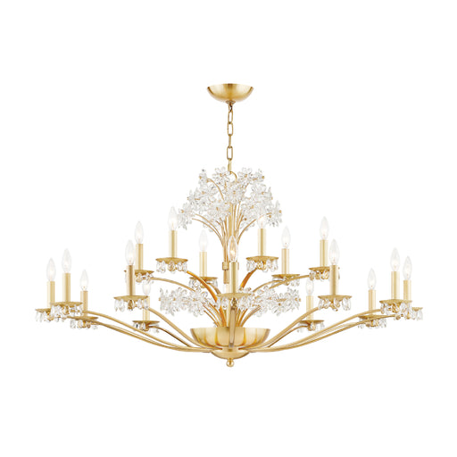 Hudson Valley 4452 Beaumont 20-lt 48" Chandelier-Aged Brass