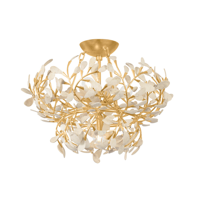Hudson Valley 4454 Maybrook 4-lt 22" Semi Flush Mount