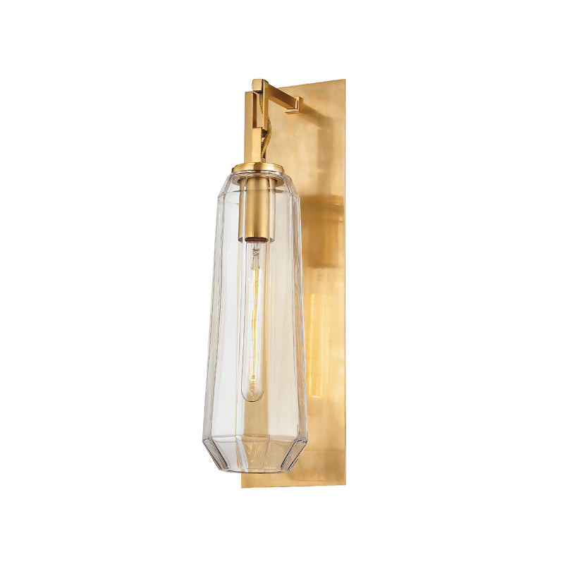 Corbett 447-19 Copenhagen 1-lt 20" Tall Wall Sconce-Vintage Brass