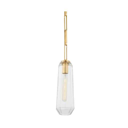 Corbett 447-14 Copenhagen 1-lt 5" Pendant-Vintage Brass