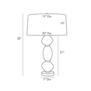 Arteriors 44952 Dreena 1-lt 32" Tall Table Lamp