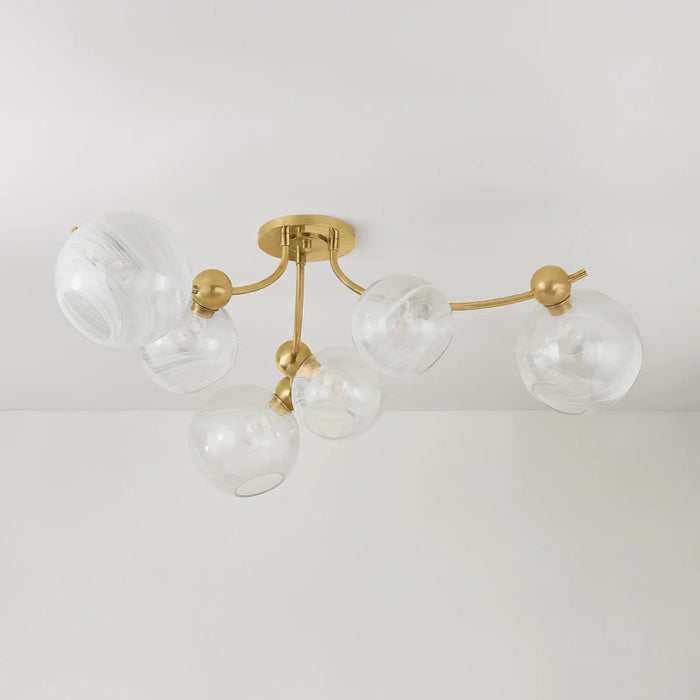 Corbett 450-54 6-lt 54" Semi Flush
