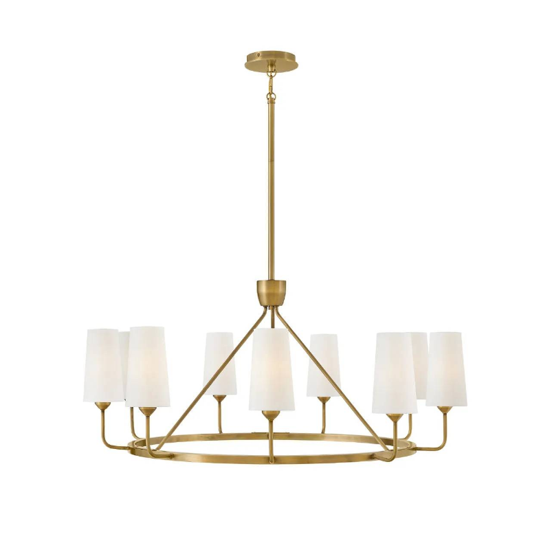 Hinkley 45009 Lewis 9-lt 37" LED Chandelier