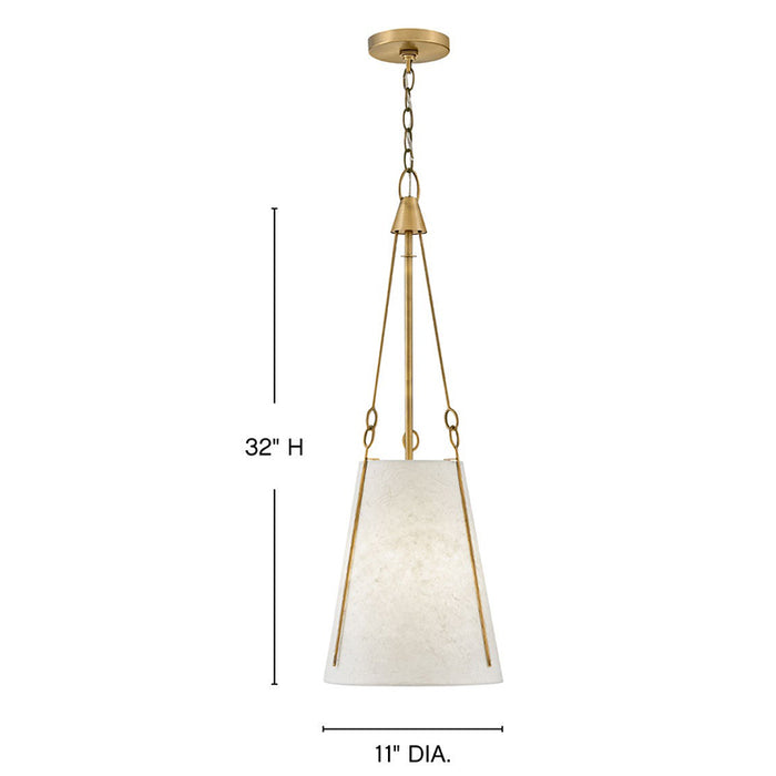 Hinkley 45027 Danvers 1-lt 11" LED Pendant