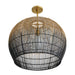 Arteriors 45060 Swami Small 1-lt 22" Pendant