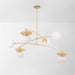 Corbett 451-57 Ceylon 6-lt 57" Pendant