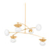 Corbett 451-57 Ceylon 6-lt 57" Pendant