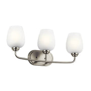 Kichler 45129 Valserrano 3-lt 24" Vanity Light-Brushed Nickel