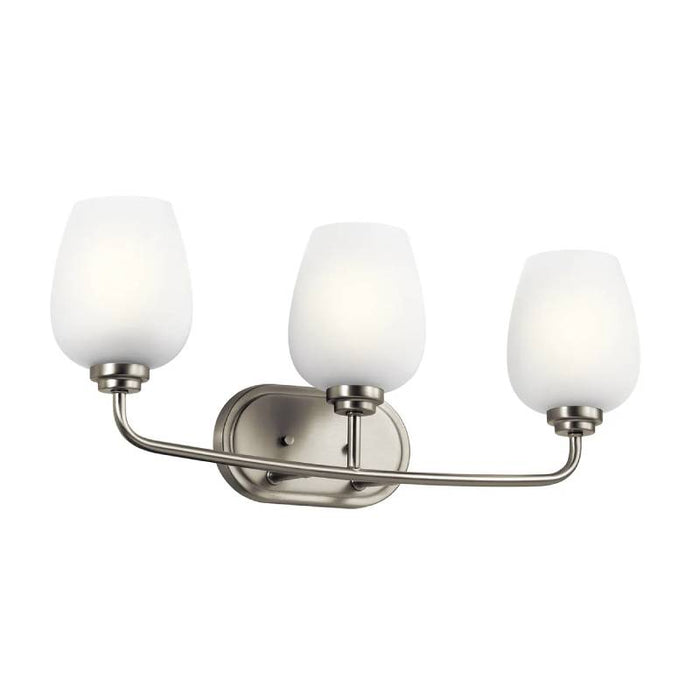 Kichler 45129 Valserrano 3-lt 24" Vanity Light-Brushed Nickel